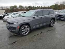 Salvage cars for sale from Copart Exeter, RI: 2022 Jeep Grand Cherokee L Overland