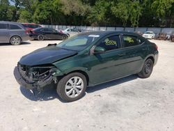 Toyota Corolla Vehiculos salvage en venta: 2016 Toyota Corolla L