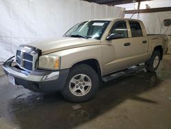 Dodge salvage cars for sale: 2005 Dodge Dakota Quad SLT