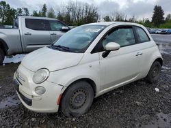 Fiat salvage cars for sale: 2012 Fiat 500 POP