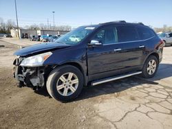 Chevrolet salvage cars for sale: 2012 Chevrolet Traverse LT