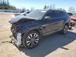 Salvage cars for sale from Copart Ontario Auction, ON: 2023 Volkswagen Atlas SEL Premium R-Line