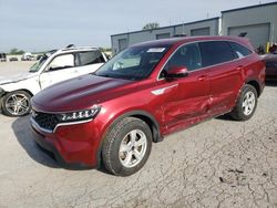 Vehiculos salvage en venta de Copart Kansas City, KS: 2021 KIA Sorento LX