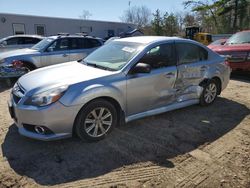 Salvage cars for sale from Copart Lyman, ME: 2014 Subaru Legacy 2.5I