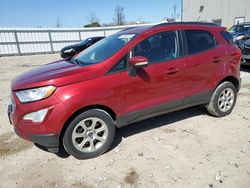 Salvage cars for sale from Copart Appleton, WI: 2018 Ford Ecosport SE