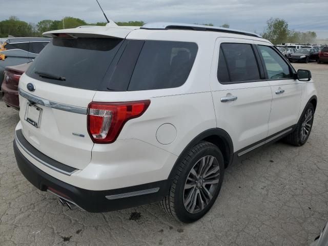 2018 Ford Explorer Platinum