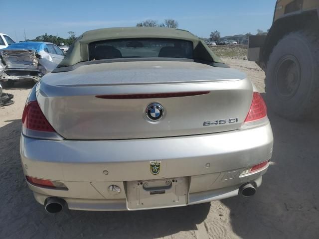 2005 BMW 645 CI Automatic