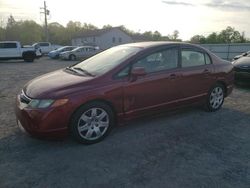 Honda Civic salvage cars for sale: 2008 Honda Civic LX