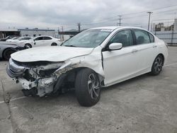 Honda Accord LX salvage cars for sale: 2017 Honda Accord LX