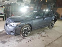 Salvage cars for sale from Copart Albany, NY: 2022 Subaru Crosstrek Limited