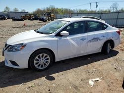 Nissan salvage cars for sale: 2019 Nissan Sentra S