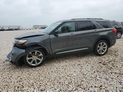 Salvage cars for sale from Copart Temple, TX: 2020 Ford Explorer Platinum