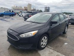 Salvage cars for sale from Copart New Orleans, LA: 2017 Ford Focus S
