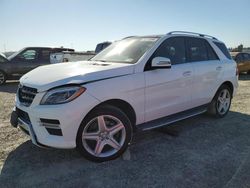 Mercedes-Benz salvage cars for sale: 2015 Mercedes-Benz ML 400 4matic