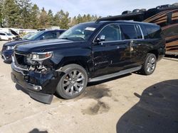 Chevrolet salvage cars for sale: 2015 Chevrolet Suburban K1500 LTZ