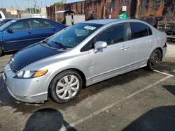 Salvage cars for sale from Copart Wilmington, CA: 2008 Honda Civic LX