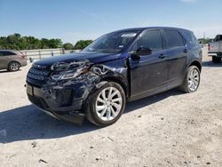Salvage cars for sale from Copart New Braunfels, TX: 2020 Land Rover Discovery Sport S