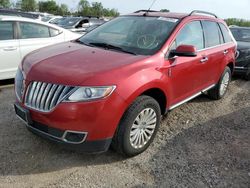 Lincoln salvage cars for sale: 2012 Lincoln MKX