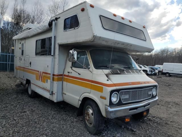 1977 Dodge Winnebago