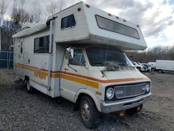 Salvage cars for sale from Copart Duryea, PA: 1977 Dodge Winnebago
