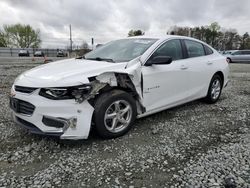 Chevrolet salvage cars for sale: 2018 Chevrolet Malibu LS