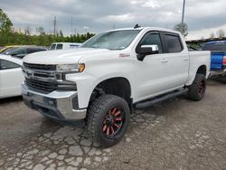 Chevrolet salvage cars for sale: 2019 Chevrolet Silverado K1500 LT