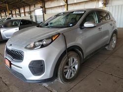 KIA Sportage salvage cars for sale: 2019 KIA Sportage LX