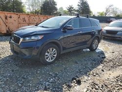 KIA salvage cars for sale: 2019 KIA Sorento L