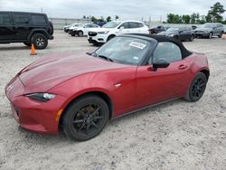 Mazda MX5 salvage cars for sale: 2019 Mazda MX-5 Miata Sport