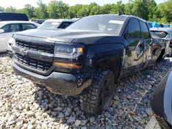 Chevrolet salvage cars for sale: 2017 Chevrolet Silverado C1500 Custom