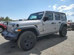 Jeep Wrangler Unlimited Sport salvage cars for sale: 2018 Jeep Wrangler Unlimited Sport