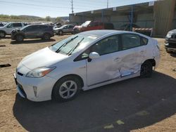 Salvage cars for sale from Copart Colorado Springs, CO: 2012 Toyota Prius