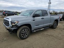 Toyota salvage cars for sale: 2021 Toyota Tundra Double Cab SR/SR5