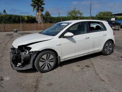 Volkswagen Golf salvage cars for sale: 2016 Volkswagen E-GOLF SE