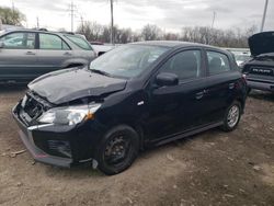 Salvage cars for sale from Copart Columbus, OH: 2021 Mitsubishi Mirage ES
