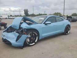 Vehiculos salvage en venta de Copart Miami, FL: 2023 Porsche Taycan