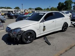 Mercedes-Benz c 250 Vehiculos salvage en venta: 2012 Mercedes-Benz C 250