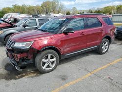 Ford Explorer salvage cars for sale: 2016 Ford Explorer XLT