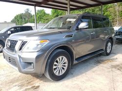 Nissan Armada sv salvage cars for sale: 2018 Nissan Armada SV