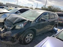 Honda salvage cars for sale: 2014 Honda CR-V LX