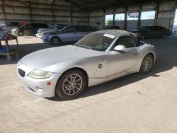 BMW salvage cars for sale: 2005 BMW Z4 2.5