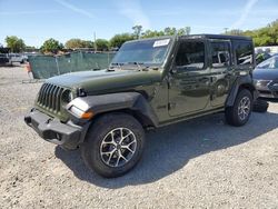 Salvage cars for sale from Copart Riverview, FL: 2022 Jeep Wrangler Unlimited Sport