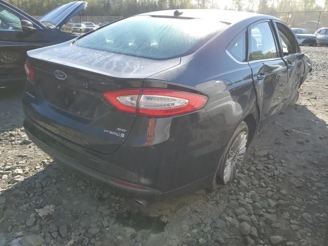 2013 Ford Fusion SE Hybrid