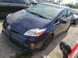 Toyota salvage cars for sale: 2015 Toyota Prius