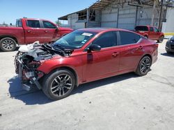 Nissan salvage cars for sale: 2019 Nissan Altima SR