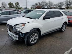 Chevrolet salvage cars for sale: 2017 Chevrolet Equinox LT