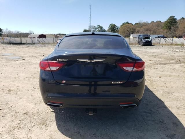 2016 Chrysler 200 S