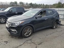 Salvage cars for sale from Copart Exeter, RI: 2017 Hyundai Santa FE Sport