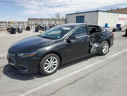 Chevrolet Malibu LT salvage cars for sale: 2018 Chevrolet Malibu LT