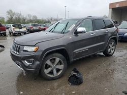 Salvage cars for sale from Copart Fort Wayne, IN: 2014 Jeep Grand Cherokee Overland